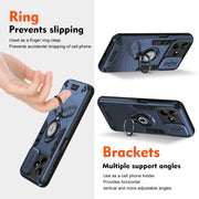 For Realme C53 / C51 / Narzo N53 Camshield Ring Holder Phone Case(Royal Blue)