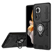 For OPPO Reno11 Global Camshield Ring Holder Phone Case(Black) - Reno11 Cases by PMC TechLife | Online Shopping South Africa | PMC TechLife | Buy Now Pay Later Mobicred