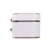 For AirPods 3 Cylindrical Ball Texture Bluetooth Earphone Protective Case(White)