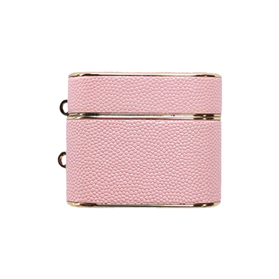 For AirPods 3 Cylindrical Ball Texture Bluetooth Earphone Protective Case(Light Pink)