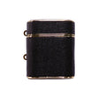 For AirPods 2 / 1 Cylindrical Ball Texture Bluetooth Earphone Protective Case(Black) - For AirPods 1/2 by PMC Jewellery | Online Shopping South Africa | PMC Jewellery | Buy Now Pay Later Mobicred