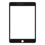 For iPad mini 4 Front Screen Outer Glass Lens with OCA Optically Clear Adhesive(Black)