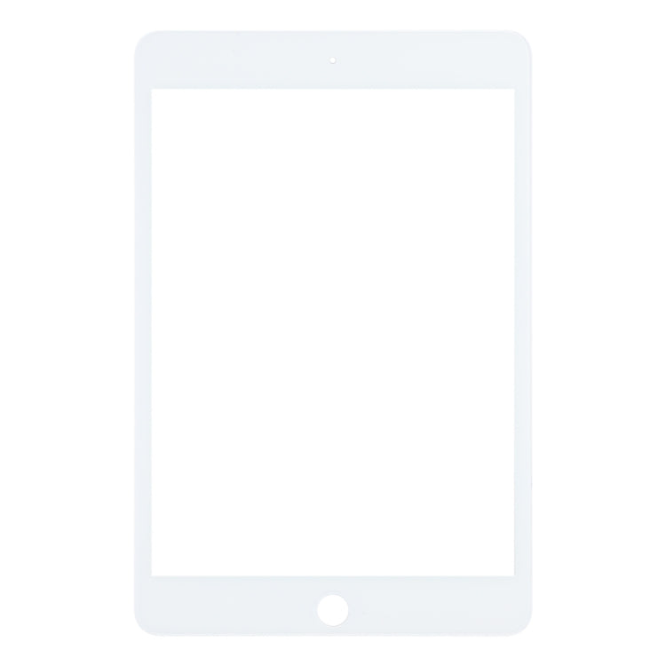For iPad mini 4 Front Screen Outer Glass Lens with OCA Optically Clear Adhesive(White)