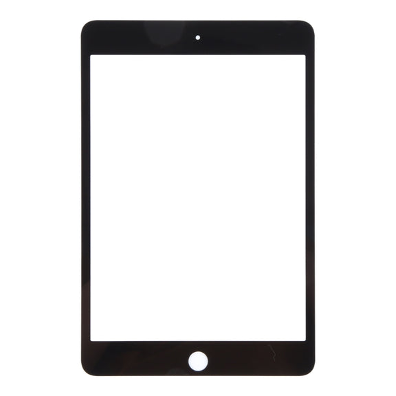 For iPad mini 5 Front Screen Outer Glass Lens with OCA Optically Clear Adhesive(Black)