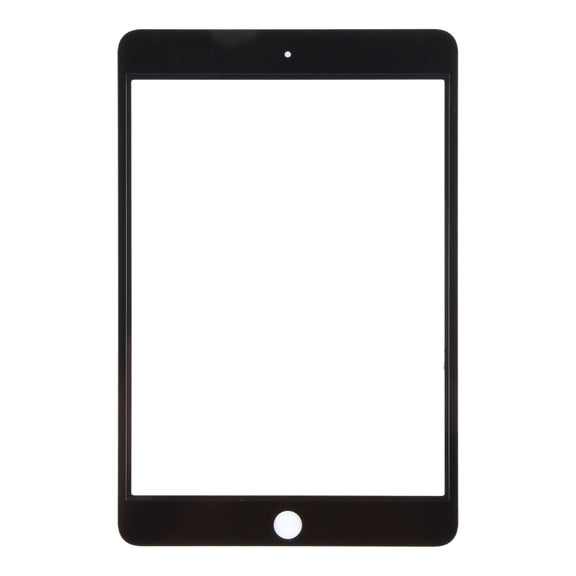 For iPad mini 5 Front Screen Outer Glass Lens with OCA Optically Clear Adhesive(Black)