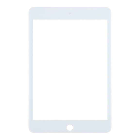 For iPad mini 5 Front Screen Outer Glass Lens with OCA Optically Clear Adhesive(White)