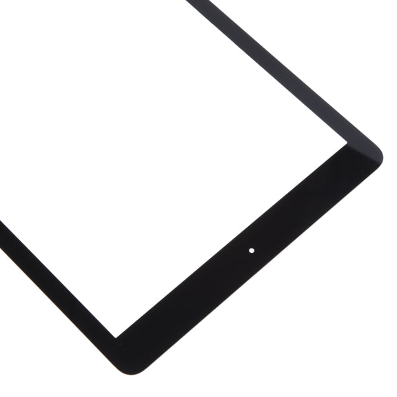 For iPad 6 / Air 2 Front Screen Outer Glass Lens with OCA Optically Clear Adhesive(Black)