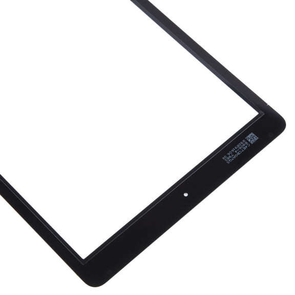 For iPad 6 / Air 2 Front Screen Outer Glass Lens with OCA Optically Clear Adhesive(Black)