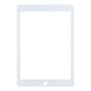 For iPad 6 / Air 2 Front Screen Outer Glass Lens with OCA Optically Clear Adhesive(White)