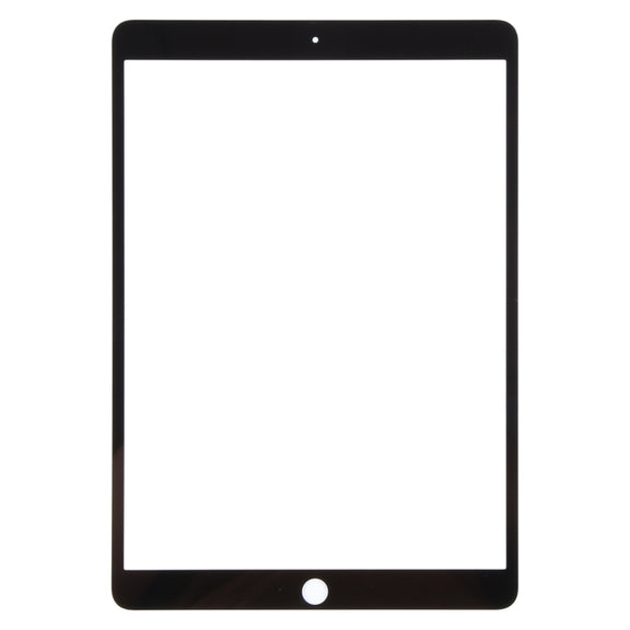 For iPad Pro 10.5 Front Screen Outer Glass Lens with OCA Optically Clear Adhesive(Black)