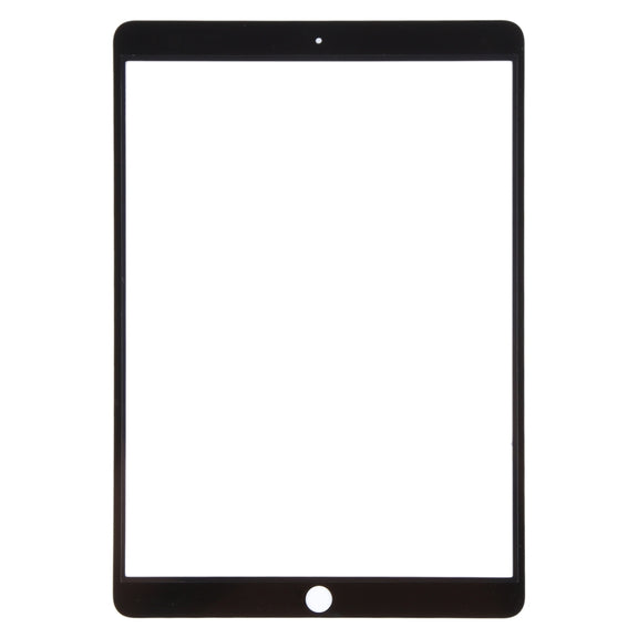 For iPad Pro 10.5 Front Screen Outer Glass Lens with OCA Optically Clear Adhesive(Black)