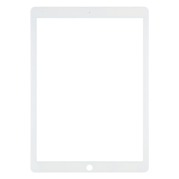 For iPad Pro 12.9 2015 Front Screen Outer Glass Lens with OCA Optically Clear Adhesive(White)