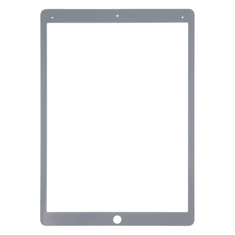 For iPad Pro 12.9 2015 Front Screen Outer Glass Lens with OCA Optically Clear Adhesive(White)
