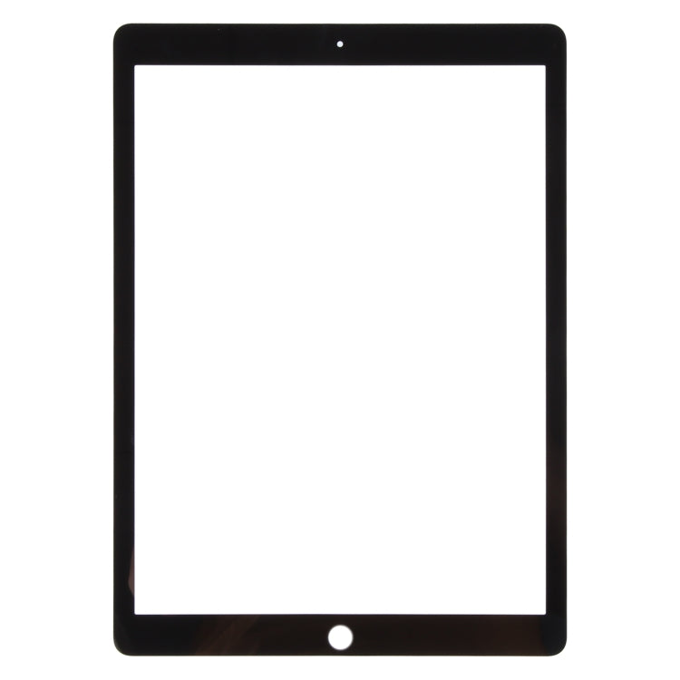 For iPad Pro 12.9 2017 Front Screen Outer Glass Lens with OCA Optically Clear Adhesive(Black)