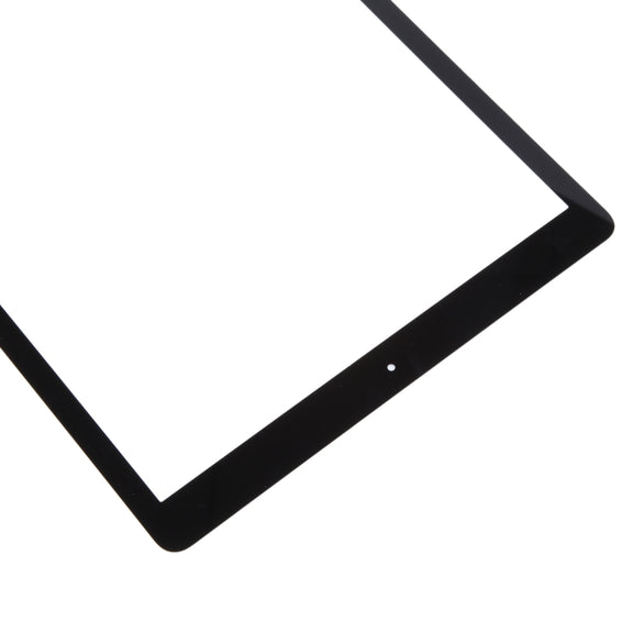 For iPad Pro 12.9 2017 Front Screen Outer Glass Lens with OCA Optically Clear Adhesive(Black)