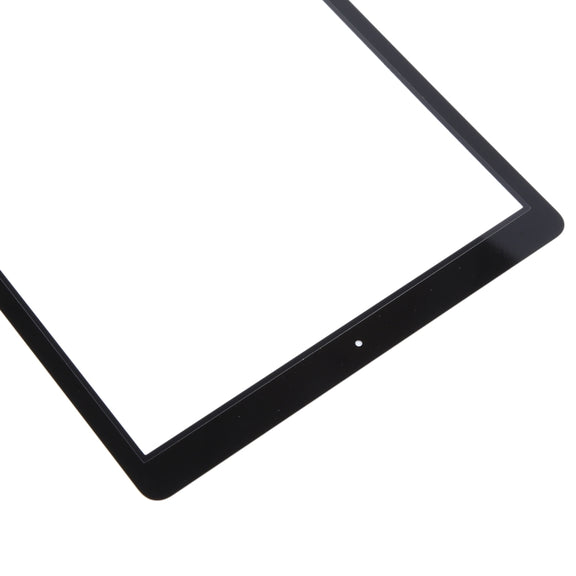 For iPad Pro 12.9 2017 Front Screen Outer Glass Lens with OCA Optically Clear Adhesive(Black)