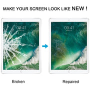 For iPad Pro 12.9 2017 Front Screen Outer Glass Lens with OCA Optically Clear Adhesive(White)
