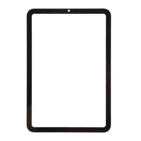 For iPad mini 6 Front Screen Outer Glass Lens with OCA Optically Clear Adhesive(Black)