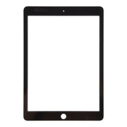 For iPad Pro 9.7 Front Screen Outer Glass Lens with OCA Optically Clear Adhesive(Black)