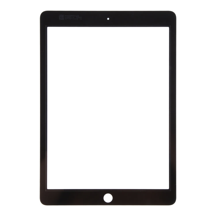 For iPad Pro 9.7 Front Screen Outer Glass Lens with OCA Optically Clear Adhesive(Black)