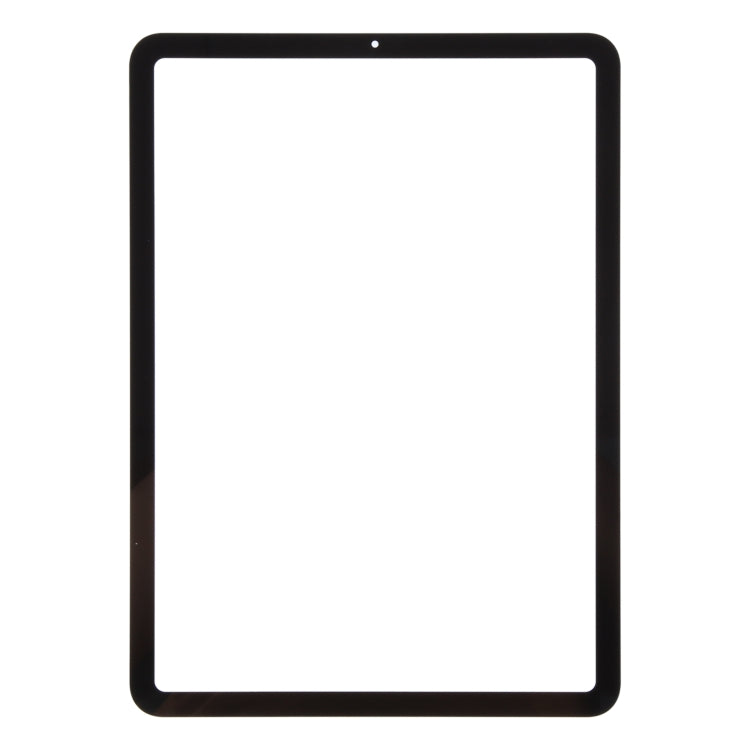 For iPad Air 4 Front Screen Outer Glass Lens with OCA Optically Clear Adhesive(Black)