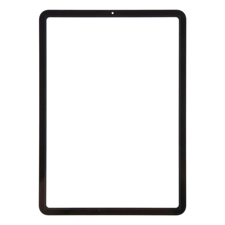 For iPad Air 4 Front Screen Outer Glass Lens with OCA Optically Clear Adhesive(Black)