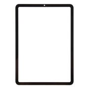 For iPad Air 5 Front Screen Outer Glass Lens with OCA Optically Clear Adhesive(Black)