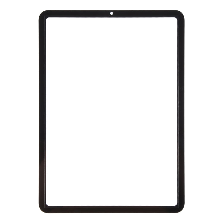 For iPad Air 5 Front Screen Outer Glass Lens with OCA Optically Clear Adhesive(Black)