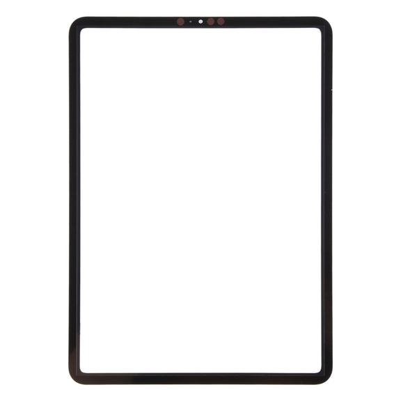 For iPad Pro 11 2018 2020 Front Screen Outer Glass Lens with OCA Optically Clear Adhesive(Black)