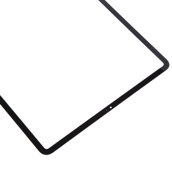 For iPad Pro 12.9 2018 2020 Front Screen Outer Glass Lens with OCA Optically Clear Adhesive(Black)