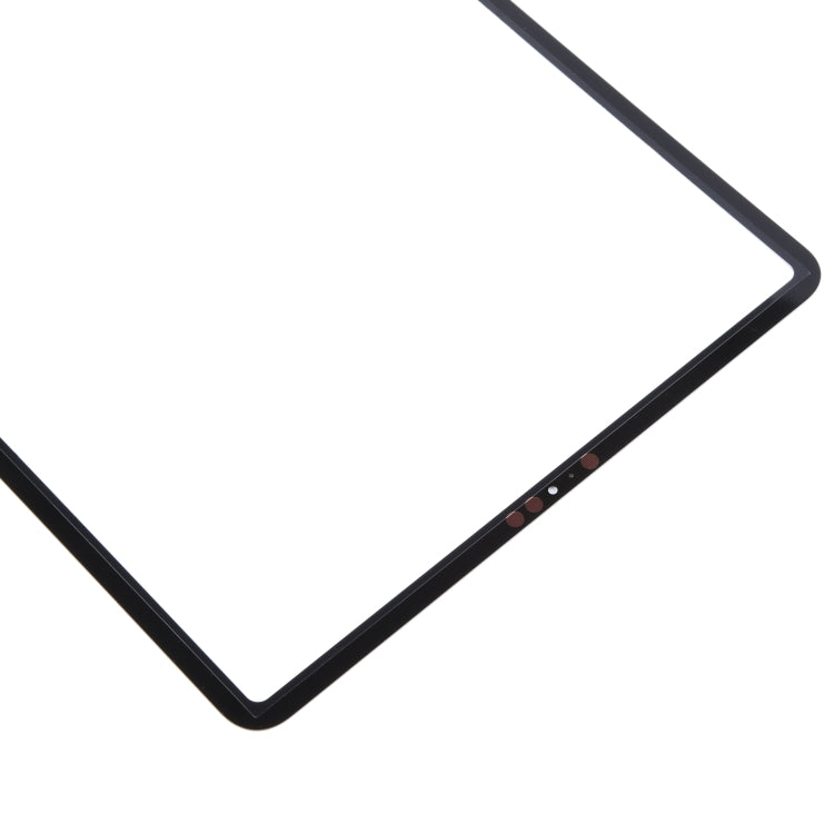 For iPad Pro 12.9 2018 2020 Front Screen Outer Glass Lens with OCA Optically Clear Adhesive(Black)