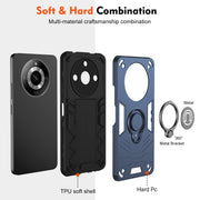 For Realme Narzo 60 5G Ring Holder Phone Case(Royal Blue)