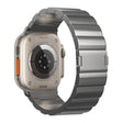 For Apple Watch Series 10 46mm One-Bead Magnetic Buckle Titanium Metal Watch Band(Grey) - free shipping - PMc TechLife - Order now!
