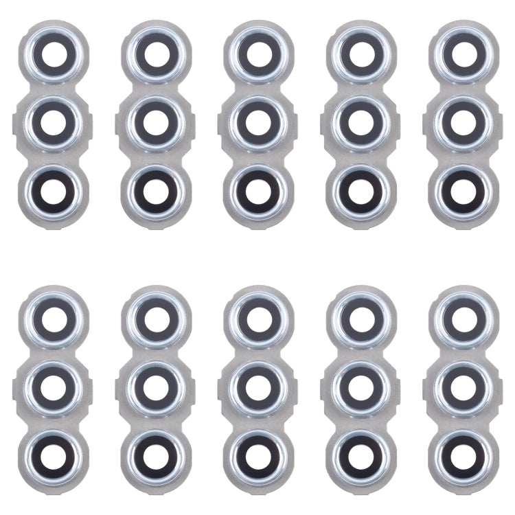 For Samsung Galaxy C55 SM-C556 10pcs Original Rear Camera Lens Cover(Silver)