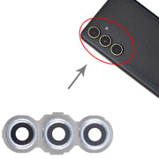 For Samsung Galaxy C55 SM-C556 10pcs Original Rear Camera Lens Cover(Silver)