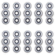 For Samsung Galaxy M55 SM-M556 10pcs Original Rear Camera Lens Cover(Silver) - free shipping - PMc TechLife - Order now!