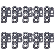 For Samsung Galaxy S24 Ultra SM-S928B 10pcs Original Rear Camera Lens Cover(Silver)