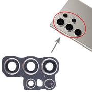 For Samsung Galaxy S24 Ultra SM-S928B 10pcs Original Rear Camera Lens Cover(Silver)