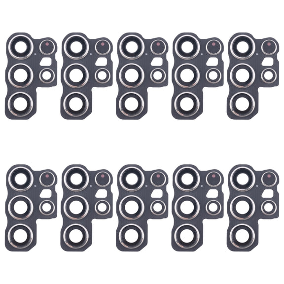 For Samsung Galaxy S24 Ultra SM-S928B 10pcs Original Rear Camera Lens Cover(Silver)