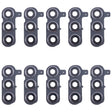 For Samsung Galaxy S24+ SM-S926B 10pcs Original Rear Camera Lens Cover(Silver) - free shipping - PMc TechLife - Order now!