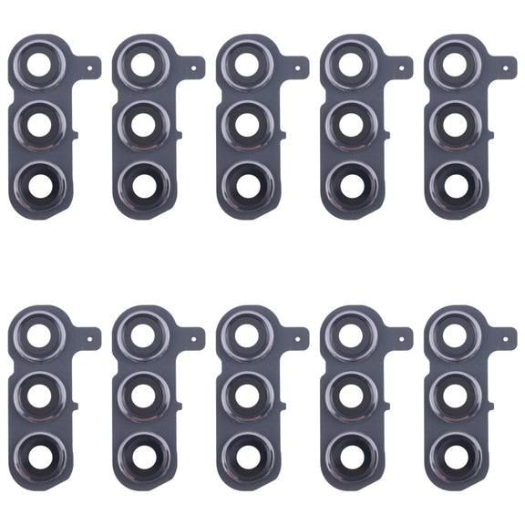 For Samsung Galaxy S24+ SM-S926B 10pcs Original Rear Camera Lens Cover(Silver)