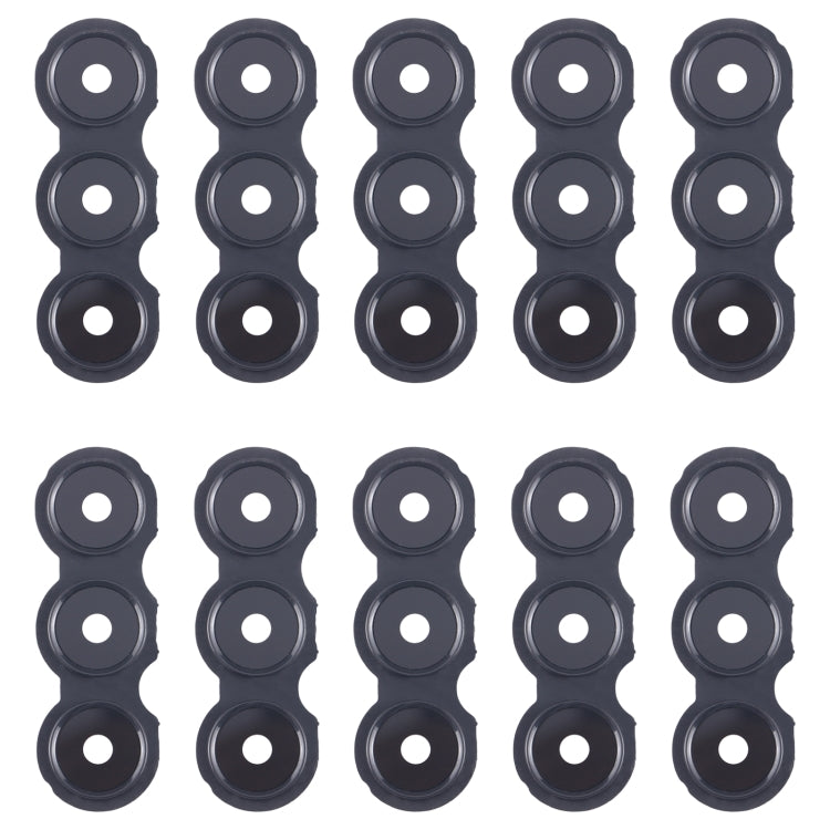 For Samsung Galaxy A05s SM-A057F 10pcs Original Rear Camera Lens Cover(Black)