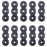 For Samsung Galaxy A05s SM-A057F 10pcs Original Rear Camera Lens Cover(Black)