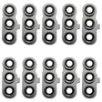 For Samsung Galaxy S23 FE SM-S711B 10pcs Original Rear Camera Lens Cover(Black) - free shipping - PMc TechLife - Order now!