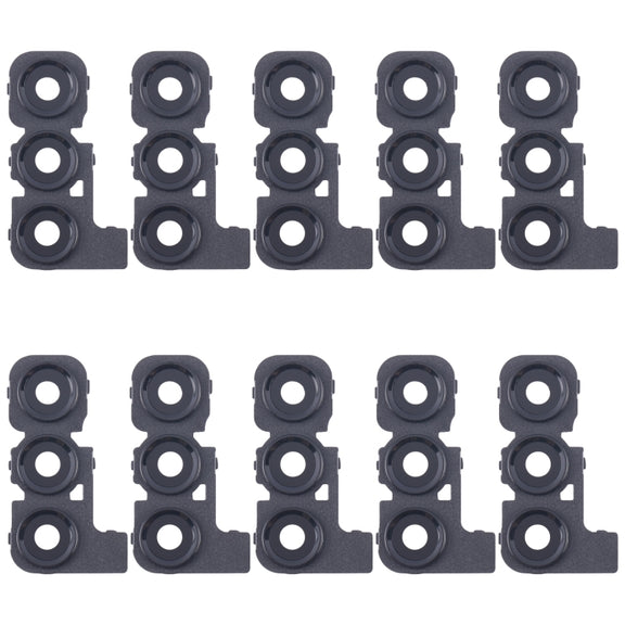 For Samsung Galaxy A24 4G SM-A245F 10pcs Original Rear Camera Lens Cover(Black)