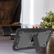 For Honor Pad X9 / X8 Pro Shockproof Silicone Hybrid PC Tablet Case with Holder(Black)