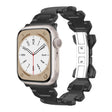 For Apple Watch SE 2023 44mm Y Type Pure Titanium Watch Band(Black) - Watch Bands by PMc TechLife | Online Shopping South Africa | PMc TechLife | Buy Now Pay Later Mobicred