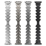 For Apple Watch Ultra 49mm Y Type Pure Titanium Watch Band(Silver)