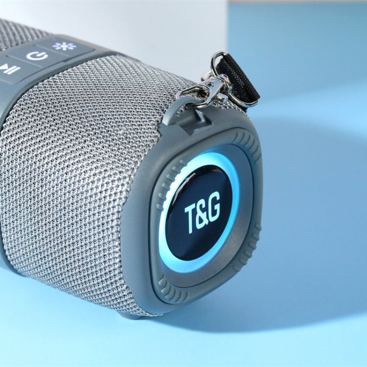 T&G TG667 Outdoor Portable TWS Wireless Bluetooth Speaker(Grey)