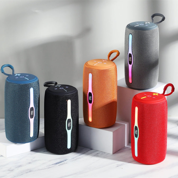 T&G TG675 Music Pulse Wireless Bluetooth Speaker with LED Light(Grey)
